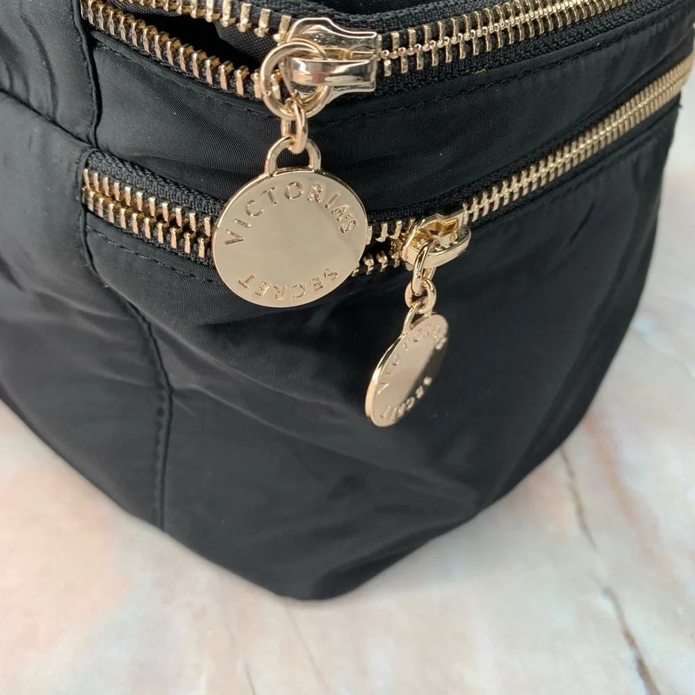Victoria’s Secret Makeup Brush Holder Bag Black